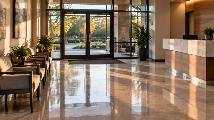 Commercial building serviced by Helena Cleaning Services